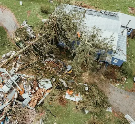 Wind and Storm Damage at CTR Spokane